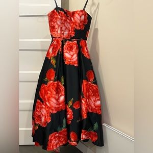 Long floral dress